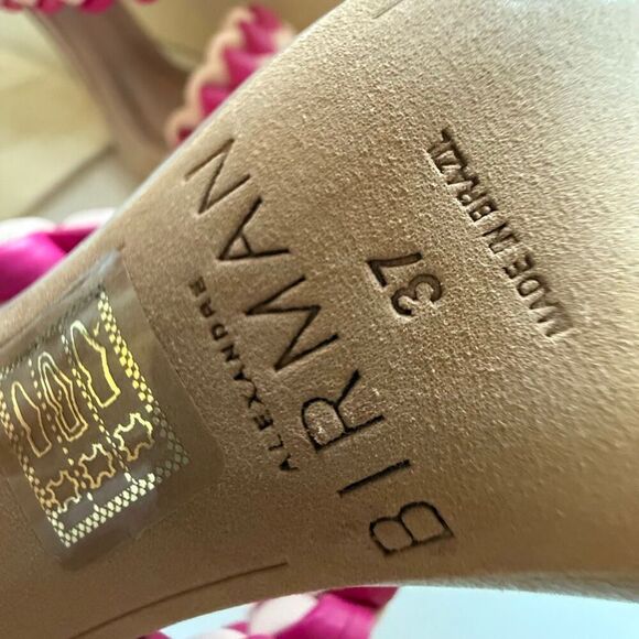 NWT Alexandre Birman Francis 90MM Leather Sandals. Size: 37 (USA size 7) - Picture 10 of 12